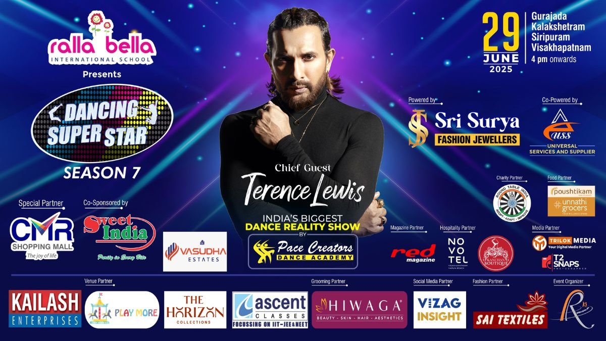 Ralla Bella Dancing Super Star – Season 7 All Set to Light Up Visakhapatnam by Pace Creators Dance Academy